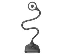 Cámara de documentos USB con lente macro de enfoque automático para aprendizaje en vivo o a distancia, sensores CMOS, cámaras web USB de doble micrófono con iluminación LED