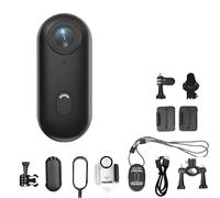 Cámara de equitación Ionicswift: Nueva cámara Deportiva portátil 4K con Clip y Soporte magnéticos, Ideal for Ciclismo, Viajes, Buceo y Aventuras al Aire Libre.(Black,1080p)