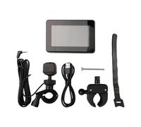 Cámara de espejo para bicicleta con función de grabación AHD 1080P, pantalla de 4 3 pulgadas y cable de carga USB para paseos seguros