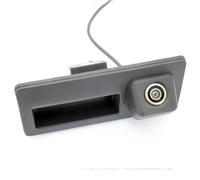 Cámara de estacionamiento Cámara De Visión Trasera con Mango Camión, Ojo Dorado, AHD, 1080P, 170°, para Q3, A5, Q5, S5, 2013~2018(Black d)