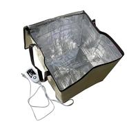 Cámara de Fermentación de Pan de 80 W, Calentador de Masa Madre, Control de Temperatura para Fermentación, Masa Madre, Yogur y Natto
