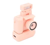 Cámara de Fotografía para Pulgar, Cámara DV Pequeña, Grabación en Bucle, Pantalla a Color de 1,44 Pulgadas, Conexión OTG para Viajes, Deportes y Ciclismo (Pink)