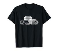 Cámara de fotos analógica cámara fotográfica lente fotografía Camiseta