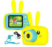 Camara de Fotos para niños Extralink, 1080P 30fps, Pantalla de 2,0" LCD, Temporizador cámara de Fotos Infantil, Ranura para la Tarjeta de Memoria 32GB (no incluida), Kids Camera, Cable USB, Correa