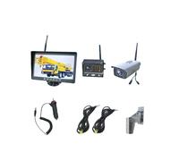 Cámara de grúa inalámbrica, pantalla IPS 10,1, WIFIMCAM, grabación en bucle, Monitor inalámbrico, cámara CCTV, Zoom 8X/30X, 1080P para grúa torre(8x zoom (2cams))