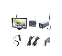 Cámara de grúa inalámbrica, pantalla IPS 10,1, WIFIMCAM, grabación en bucle, Monitor inalámbrico, cámara CCTV, Zoom 8X/30X, 1080P para grúa torre(30x zoom (2cams))