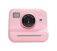 Cámara de impresión instantánea apta para niños con 4 rollos de papel fotográfico que desarrolla habilidades artísticas, durabilidad para jugar cámara para niños