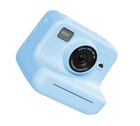 Cámara de impresión instantánea apta para niños con 4 rollos de papel fotográfico que desarrolla habilidades artísticas, durabilidad para jugar cámara para niños