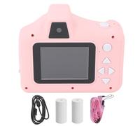 Cámara de impresión instantánea Infantil de mtlavishy División Trasera Delantera con una impresión de un Segundo y Juegos incorporados para niños Que Crean Recuerdos Durante el (Rosa)