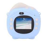 Cámara de Impresión Instantánea, Marcos Fotográficos Divertidos con 2 Pulgadas de 2 Pulgadas IPS 12 MP Cámara Selfie Compacta con Documentos Imprimibles para Estudiantes (Sin
