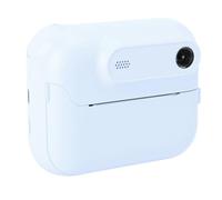Cámara de Impresión Instantánea para Niños, 48MP 1080p HD 6X Zoom Cámara Instantánea con 3 Rollos Imprimir Papel para Niños y Niñas de 3 a 15 Años (Blue)