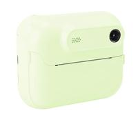 Cámara de Impresión Instantánea para Niños, 48MP 1080p HD 6X Zoom Cámara Instantánea con 3 Rollos Imprimir Papel para Niños y Niñas de 3 a 15 Años (Green)