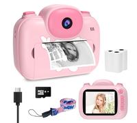 Cámara de impresión instantánea para niños de 3.5 pulgadas, cámara de impresión instantánea para fotos de pinta de niños, cámara de impresión digital instantánea para niños, cámara de juguetes de