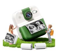 Cámara de impresión instantánea para niños, regalos de cumpleaños de Navidad para niños de 3 a 12 años, impresora de cámara selfie, cámara de viaje portátil para niños de 4, 5, 6, 7, 8, 9 años