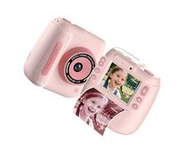 Cámara de impresión para niños, cámaras delanteras y traseras, zoom óptico 10X, pantalla LCD de 2.4 pulgadas, batería de larga duración, cámara ABS para niños