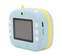 Cámara de impresión para niños, pantalla IPS periférica de 2.4 pulgadas, WiFi duradera, mini HD, cámara digital de impresión térmica para el hogar para hombres para vacaciones (azul)
