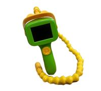 Cámara de inspección apta para niños con captura instantánea de fotos a prueba de salpicaduras de ciencia corporal Little Explorers Boroscopio cámara juguete con luz para niños