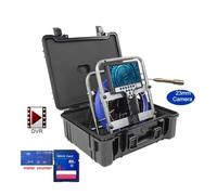 Cámara de inspección, Cable blando de 7mm, 23mm, autoequilibrio automático, contador DVR, endoscopio, cámara de inspección de tuberías con transmisor y localizador Sonda de 512hz(40 m,23mm Normal Came