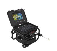 Cámara de inspección, Cámara de inspección de tuberías de alcantarillado DVR 9 "IPS 23mm 1080P IP68 512HZ contador de medidor de endoscopio con tarjeta de vídeo de 16GB 20/30/50/60M(512HZ-5C-60M)