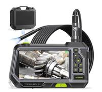 Cámara de inspección con boroscopio Triple Lente 8 mm y Pantalla IPS 5,0 Pulgadas NTS500, endoscopio Industrial HD 1080p(3m)