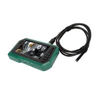 Cámara de Inspección de Alcantarillado de Doble Lente, Cámara de Endoscopio Industrial de 4,3 Pulgadas con Luz, 1080P IP68 Cámara de Inspección de Cámara de Serpiente Impermeable para Tuberías de Dren