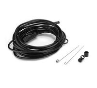 Cámara de inspección de cables de 5 m/16,4 pies, cámara HD de 3 MP con LED blanco ajustable para una amplia aplicación en diversos entornos, buen