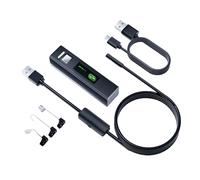 Cámara de inspección de endoscopio industrial IP67 impermeable con 8 luces LED, cámara de serpiente impermeable