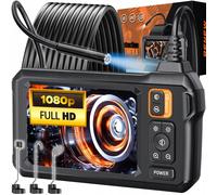 Cámara de inspección endoscópica Full HD LED LCD con un monitor IP67 de 5 m