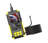 Cámara de inspección endoscópica industrial, boroscopio de alcantarillado, IP68, impermeable, serpiente con 9 luces LED, cámara endoscópica con luz