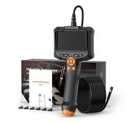 Cámara de inspección endoscópica industrial con cámara de boroscopio de pantalla de 4.3 pulgadas para inspección de cable de 1/5/10 m, endoscopio de mantenimiento del hogar