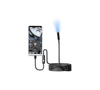 Cámara de inspección, lente de 5,5 mm, alta resolución, LED, IP67, 10 m