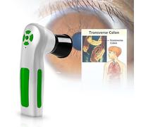 Cámara de iridología profesional, 12 MP USB Iriscopio con lente HD de 30x y enfoque ajustable, doble marco congelado, software de análisis científico, control de aplicación, para clínica, hospital
