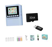 Cámara de juguete educativa con controles simples y pantalla brillante para fomentar la creatividad en la cámara digital