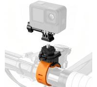 Cámara de liberación rápida 360 con correa flexible para Go Pro Hero, Pocket 4/3, Insta360, cámaras de acción Akaso, antideslizante, para manubrio de bicicleta, motocicleta, cinta de correr, cochecito