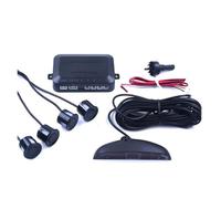 Cámara de Marcha Atrás 1 Juego Sensor Estacionamiento para Automóvil Pantalla 4 Sensores para Todos Los Automóviles Monitor Radar Respaldo Asistencia Marcha Atrás Cámara de visión Trasera(4 Black)