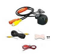 cámara de Marcha atrás Cámara De Visión Trasera para Vehículo con Trayectoria Dinámica AHD 170°, Lente Ojo Pez Negra, Nocturna, Impermeable, Universal Camara Marcha Atras Coche(Wire Camera)