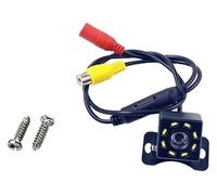 Cámara De Marcha Atrás Cámara Visión Frontal Respaldo Gran Angular VIO Automóvil Visión Nocturna Inversa Monitor Estacionamiento(8LED)