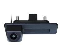 Cámara de marcha atrás compatible con Octavia 2 3 A5 para Fabio para Yeti para excelente AHD 1080P Trajectory Vehicle Trunk Handle Reverse Backup Camera (AHD1080P-CVBS720P, B) (B/AHD720P-CVBS720PP)