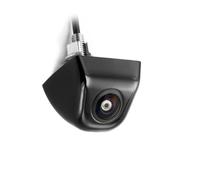 Cámara de marcha atrás de 170 grados Starlight visión nocturna CCD lente ojo de pez para coche, cámara de visión trasera de repuesto para monitor de vehículo, DVD, asistencia inversa (plateado) (negro