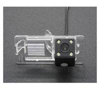 Cámara de marcha atrás de repuesto para Nissan para monitor de respaldo Terrano, cámara de visión trasera fija o dinámica (cámara de 4 LED N filtro, fija) (fija/12 LED e inalámbrica)