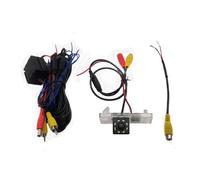 Cámara de marcha atrás de repuesto para Peugeot 508 2011-2015 2016 con trayectoria dinámica de ojo de pez (4 LED, fija) (fija/8 LED)