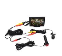 Cámara de Marcha Atrás Monitor Respaldo Estacionamiento para Automóvil con Pantalla 4,3 Pulgadas para Cámara Visión Trasera Cámara Trasera Coche(4.3inch-1start)