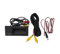 Cámara de marcha atrás para Skoda para Fabia Mk2 con mango de maletero trasero con gran angular de 170 grados y clasificación de impermeabilidad IP67 para un monitoreo fiable de visión trasera