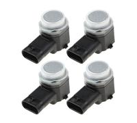 Cámara de Marcha atrás Sensor De Aparcamiento PDC para Coche Sistema De Asistencia De Aparcamiento con Radar para Ford CJ5T-15K859-AAW CJ5T15K859AAW Asistencia para Marcha atrás(4pcs Silver)
