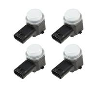 Cámara de Marcha atrás Sensor De Aparcamiento PDC para Coche Sistema De Asistencia De Aparcamiento con Radar para Ford CJ5T-15K859-AAW CJ5T15K859AAW Asistencia para Marcha atrás(4pcs White)