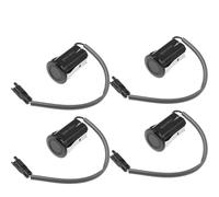 Cámara de Marcha atrás Sensor De Aparcamiento PZ362-00208 PZ36200208 PZ36200201 PZ362-00201 188300-4110 para Lexus RX350 3.5L GSU35 2GRFE 2006-2008 Asistencia para Marcha atrás(4 Pieces Black)