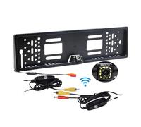 Cámara de marcha atrás, sensores de aparcamiento de repuesto para coches, marco de cámara de visión trasera inalámbrica, productos de respaldo para coche, 1080P reversa