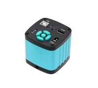 Cámara de microscopio Digital de vídeo Industrial, 48MP, 4K, 1080P, USB, Zoom 1-130X, Lente de Montaje en C, Soporte voladizo for Soldadura de reparación Claro y Suave(48MP 4K Camera)