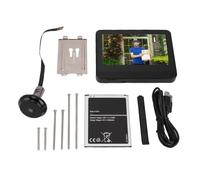 Cámara de mirilla 1080P con pantalla LCD a color de 4,3 pulgadas, intercomunicador bidireccional, detección humana PIR, visión nocturna, visor de puerta digital WiFi para