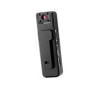 Cámara de montaje con clip 1080P, 4 luces de visualización nocturna, 500 mAh, largo tiempo de funcionamiento, modo múltiple para eventos deportivos, viajes, cámara de acción de vlog